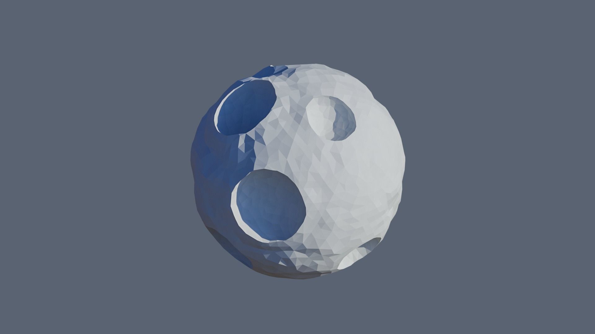 Planets Low-poly 3D model_20