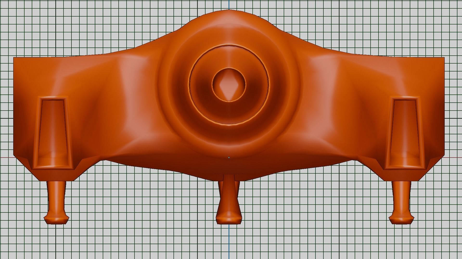 Sci-Fi Military Spaceship - Rebel G4 3D print model_17