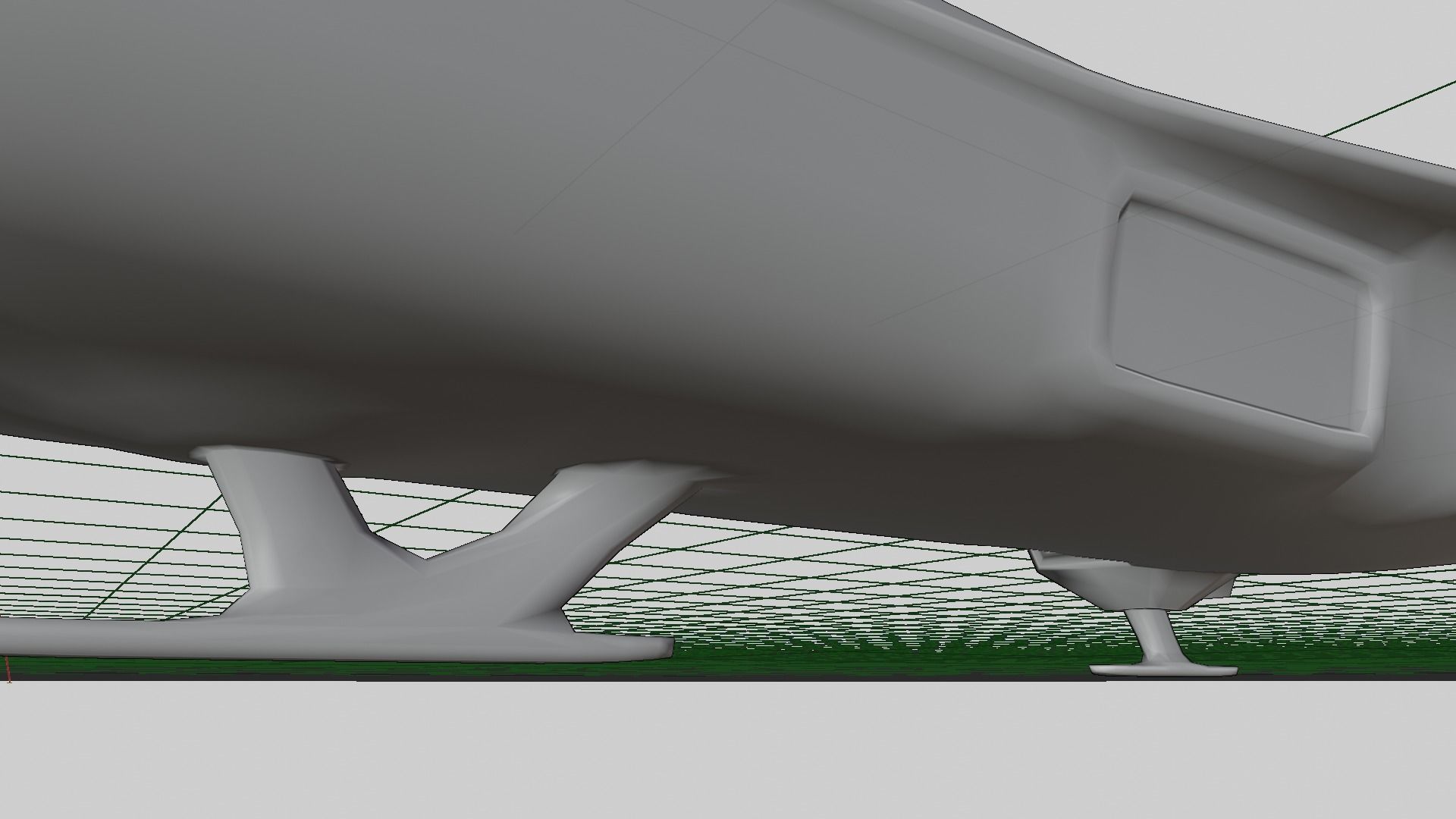 Sci-Fi Military Spaceship - Rebel G4 3D print model_12