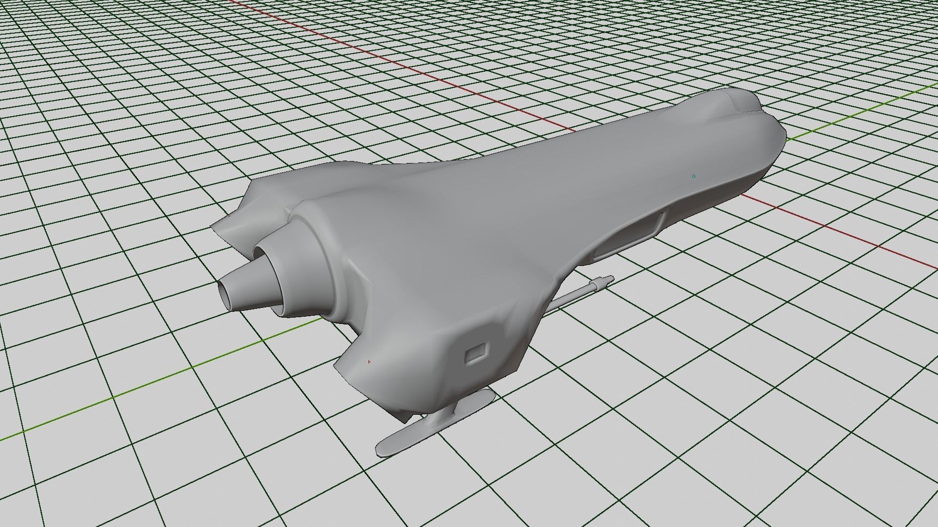 Sci-Fi Military Spaceship - Rebel G4 3D print model_16