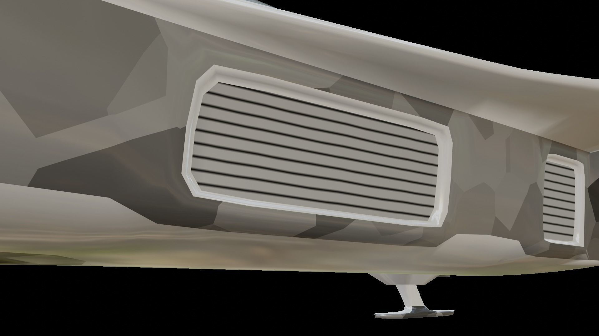 Sci-Fi Military Spaceship - Rebel G4 3D print model_4