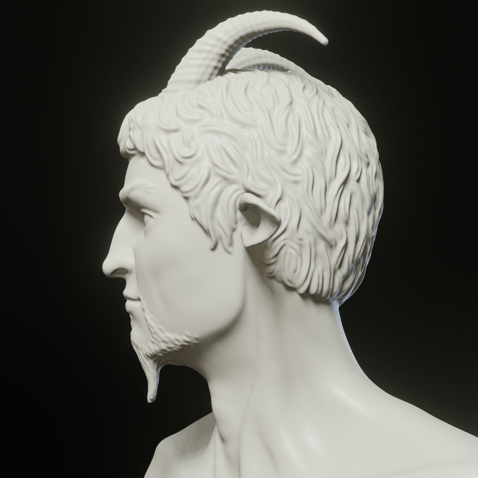Faun Satyr 3D print model_3