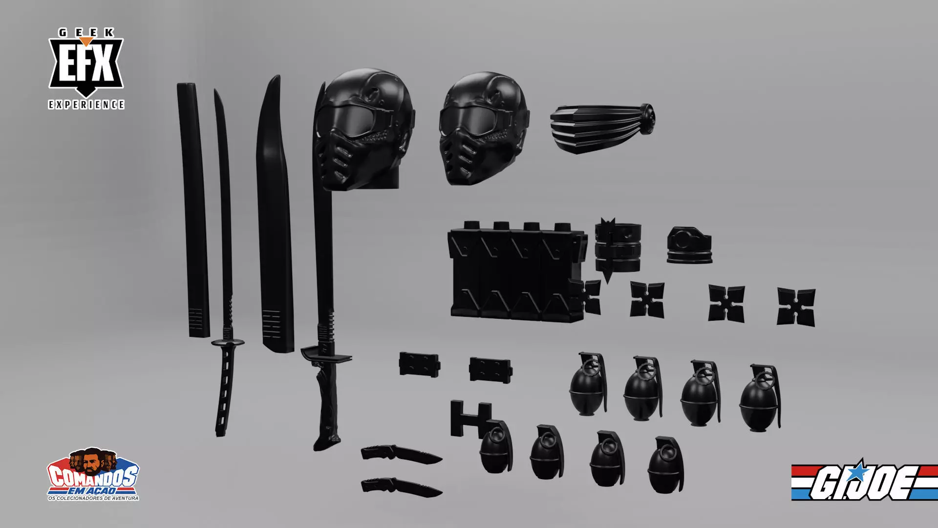 Snake Eyes FanArt GIJOE 3D print model_0