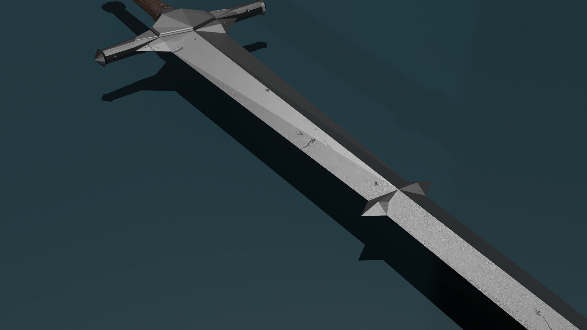 game ready low poly sword pack Low-poly 3D model_35