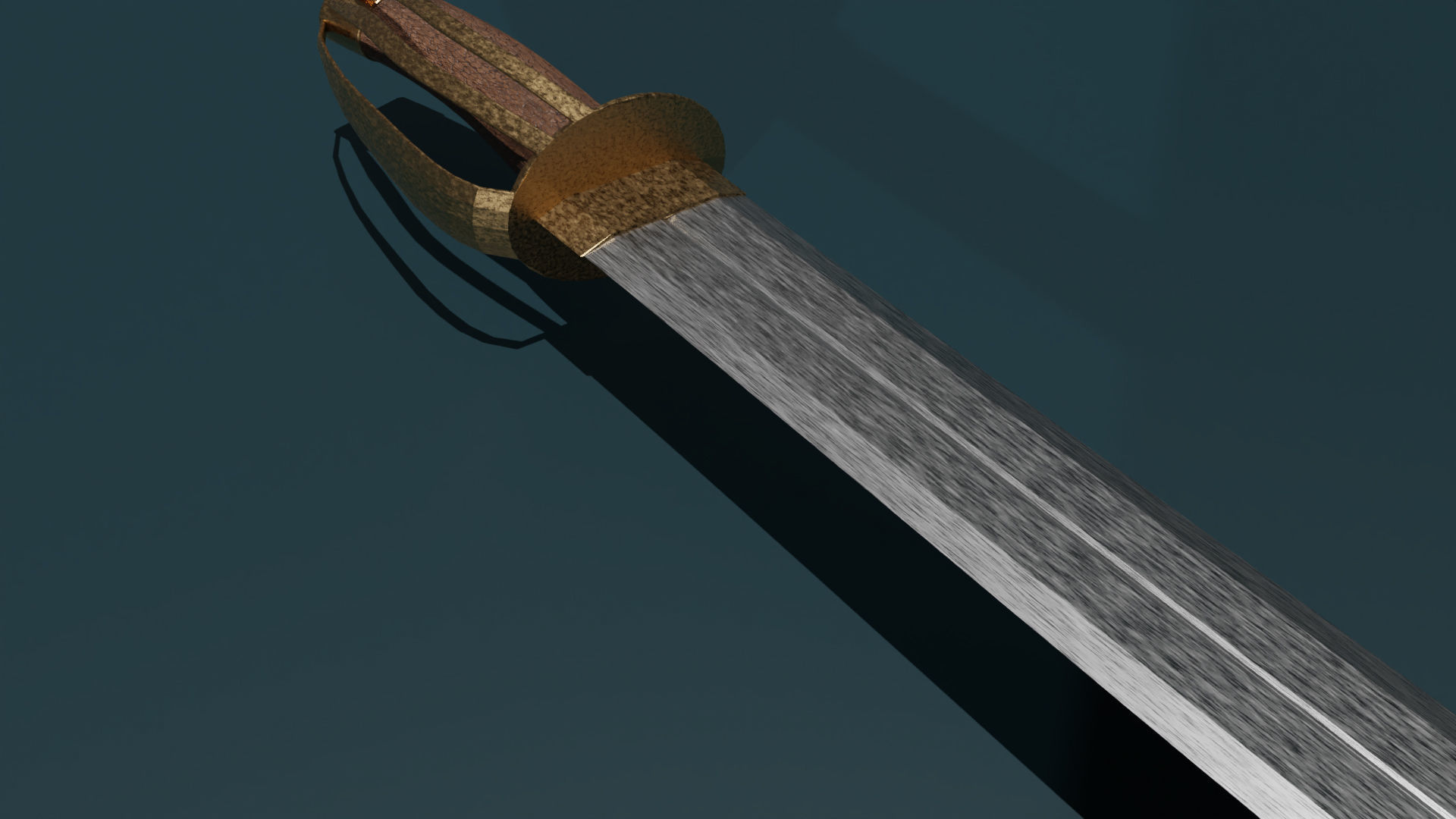 game ready low poly sword pack Low-poly 3D model_5