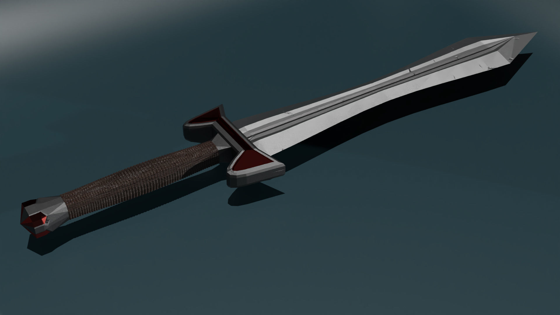 game ready low poly sword pack Low-poly 3D model_36