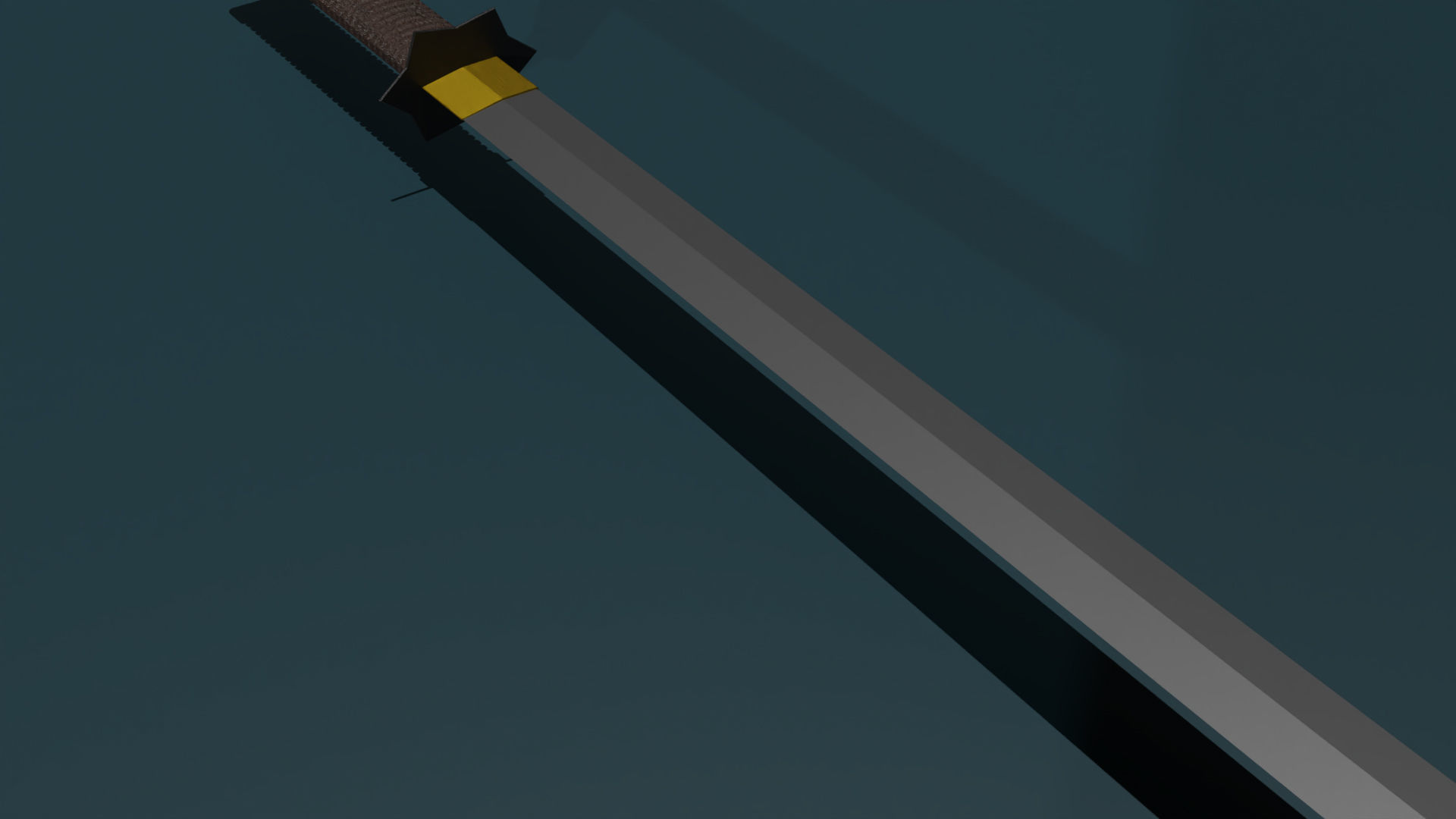 game ready low poly sword pack Low-poly 3D model_17