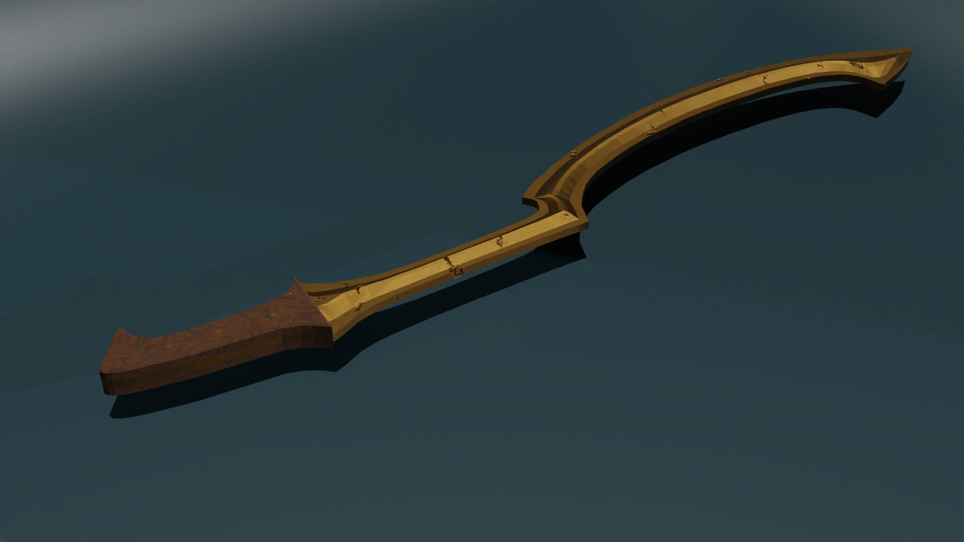 game ready low poly sword pack Low-poly 3D model_20