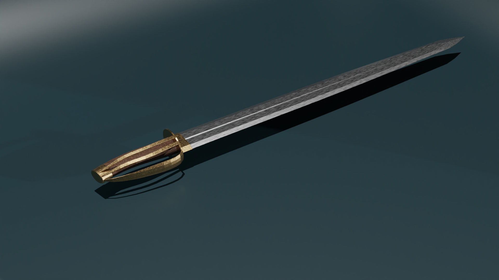 game ready low poly sword pack Low-poly 3D model_4