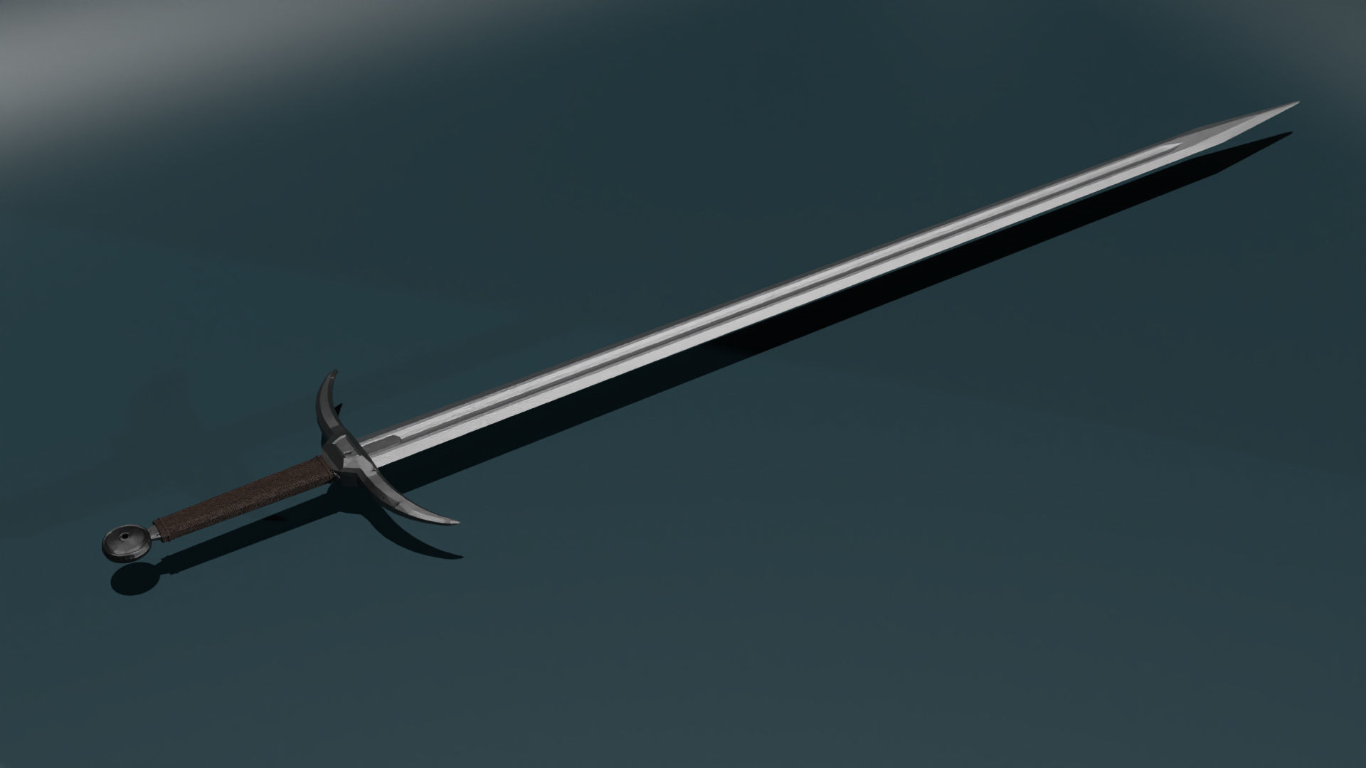 game ready low poly sword pack Low-poly 3D model_8