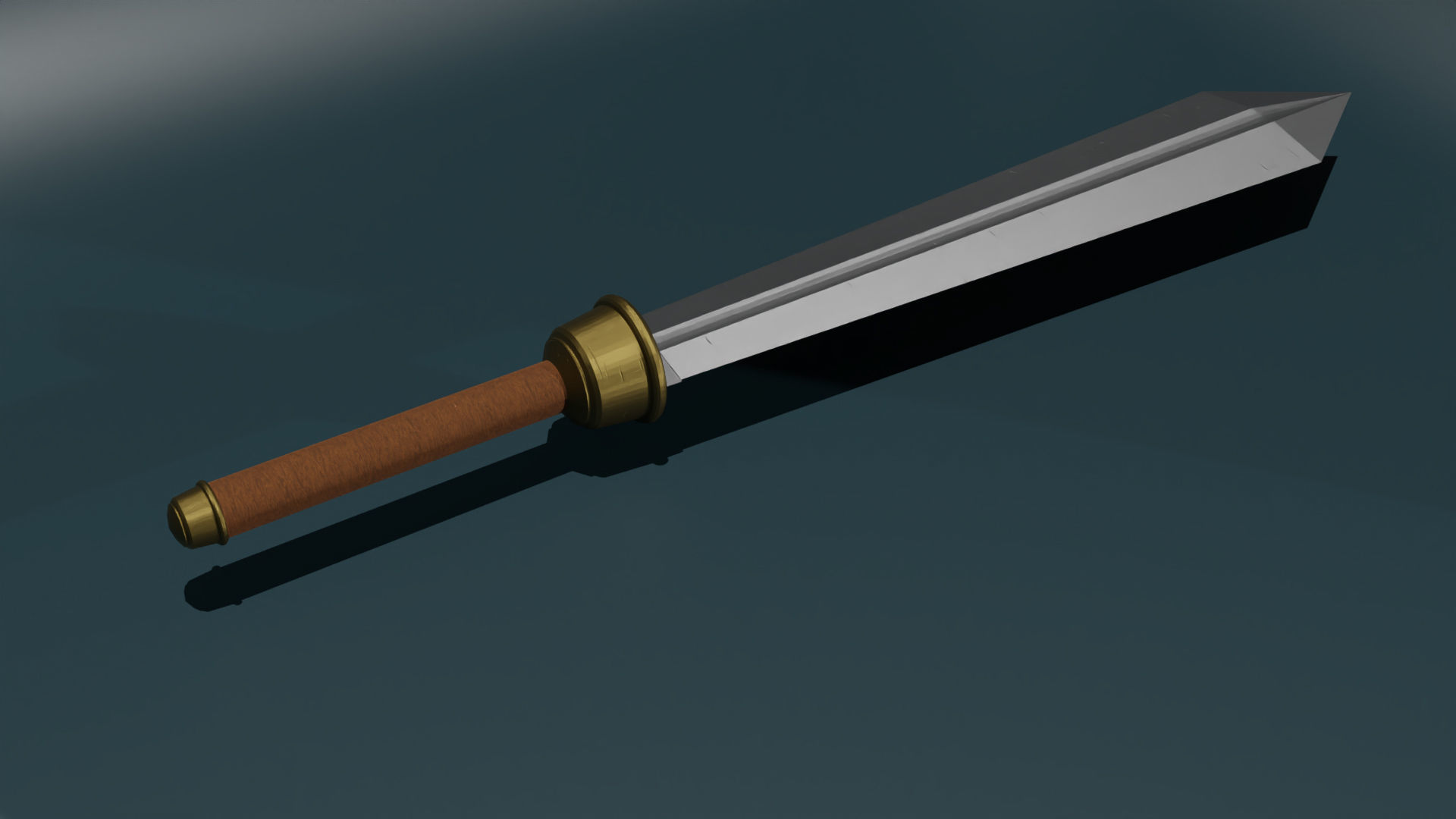 game ready low poly sword pack Low-poly 3D model_32