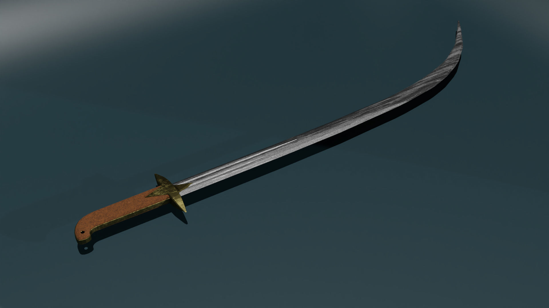 game ready low poly sword pack Low-poly 3D model_6
