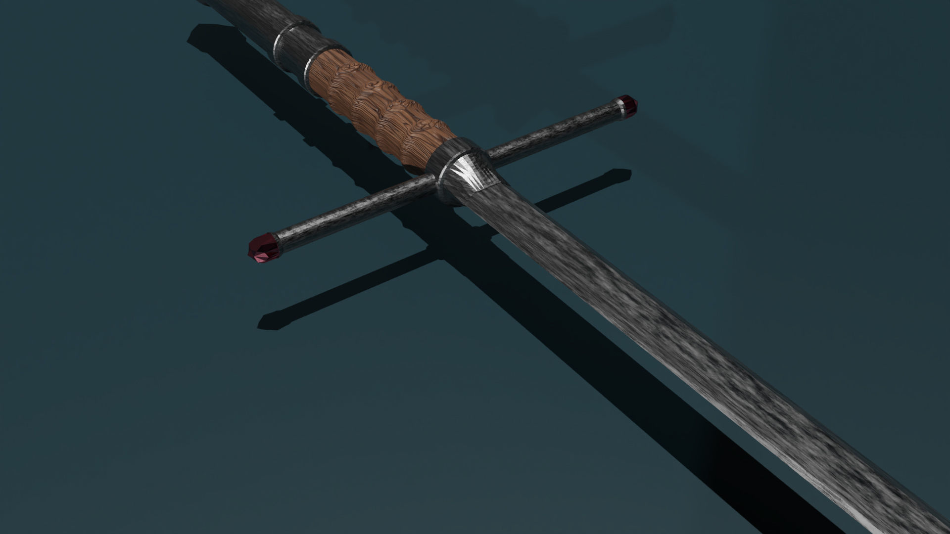 game ready low poly sword pack Low-poly 3D model_27