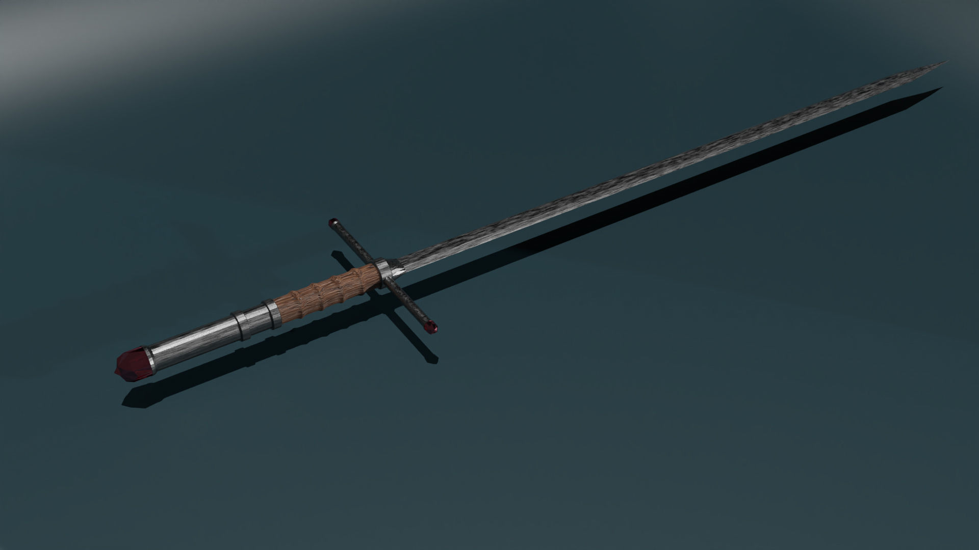 game ready low poly sword pack Low-poly 3D model_26