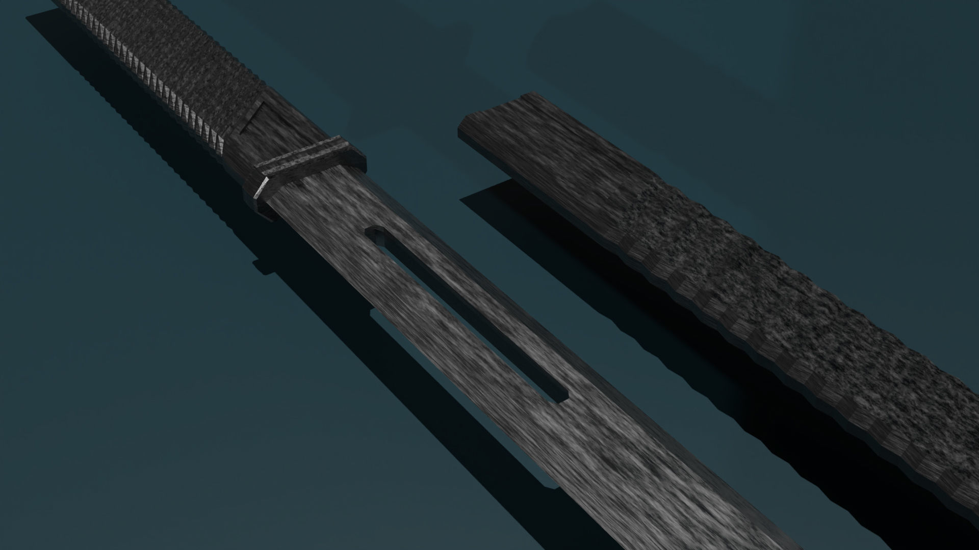 game ready low poly sword pack Low-poly 3D model_29