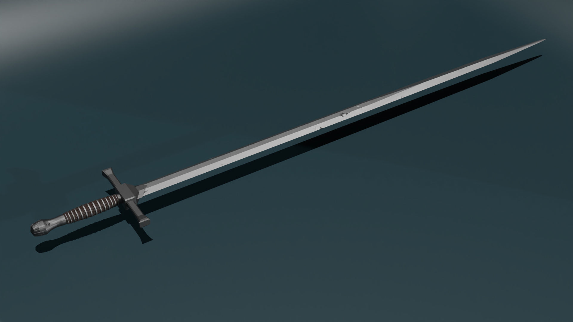 game ready low poly sword pack Low-poly 3D model_14