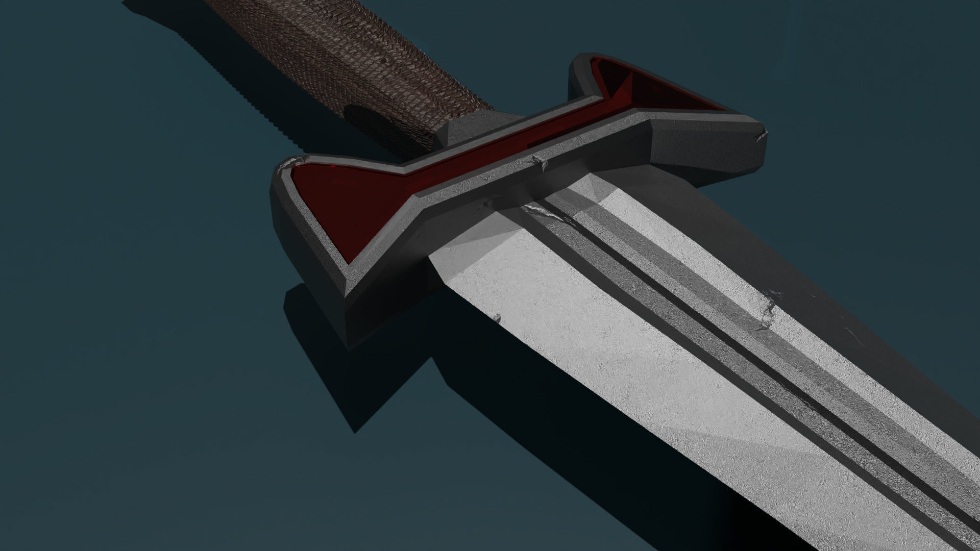 game ready low poly sword pack Low-poly 3D model_37