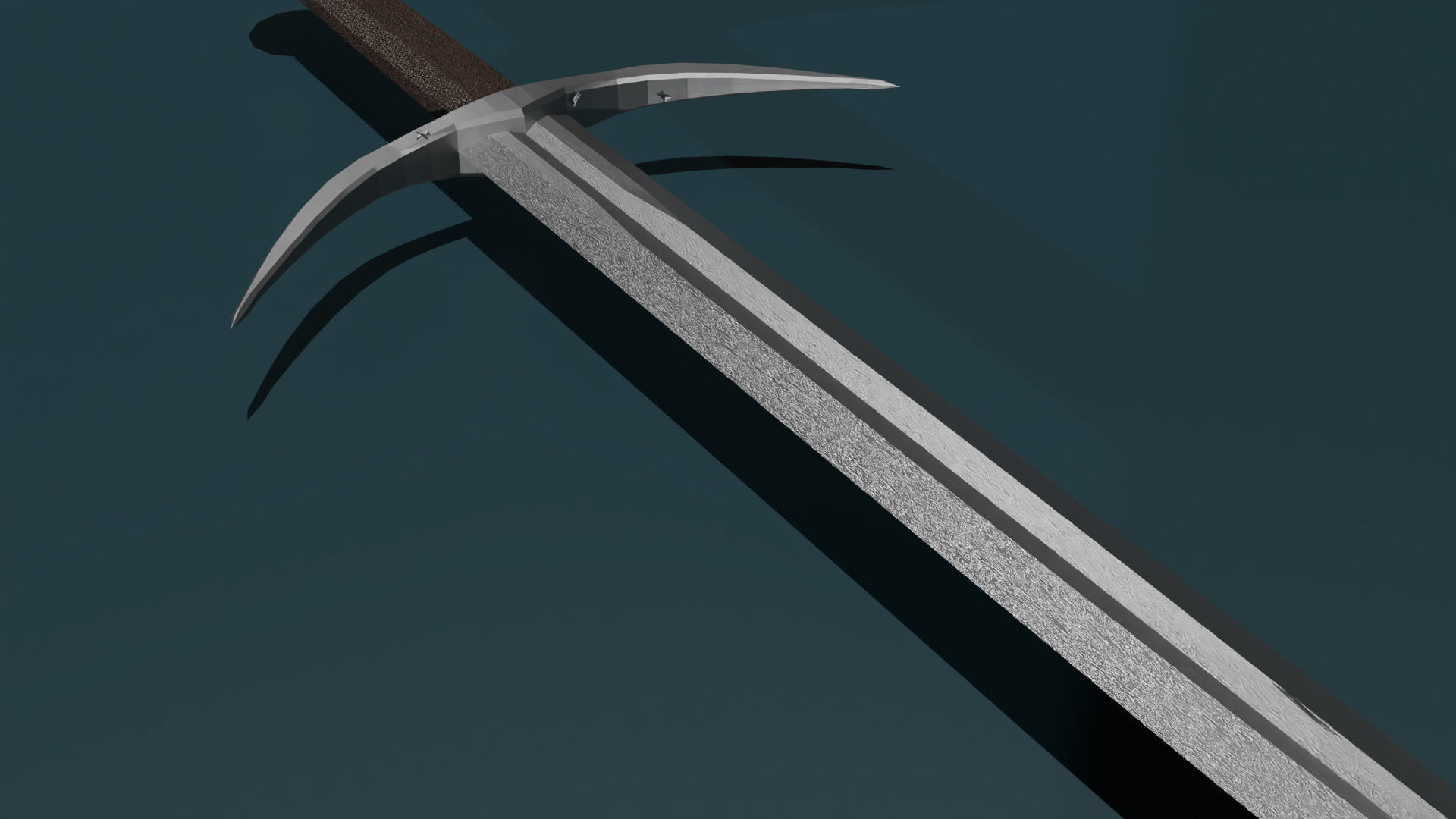 game ready low poly sword pack Low-poly 3D model_13