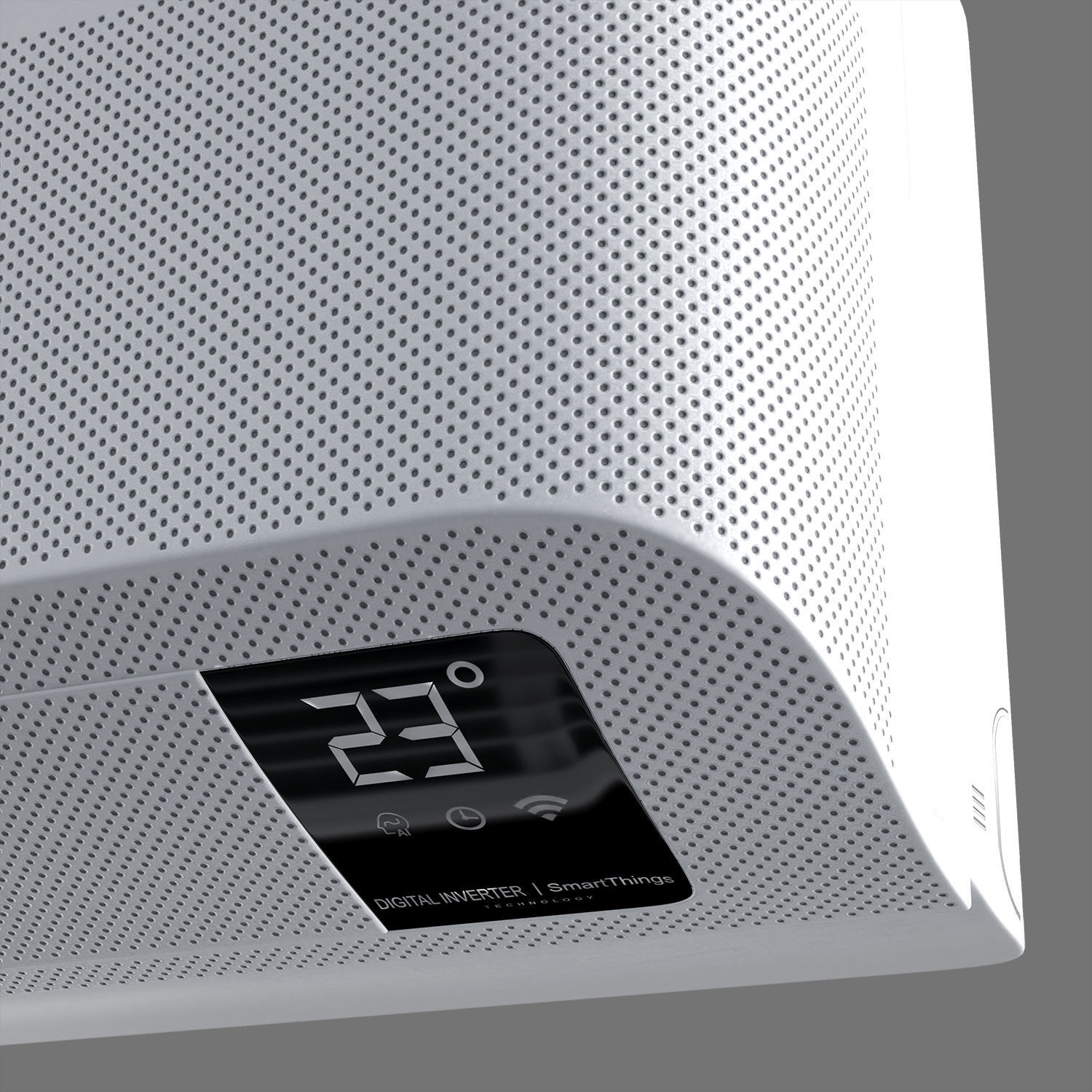 Air conditioner Samsung AR9500T Wind Free Low-poly 3D model_3
