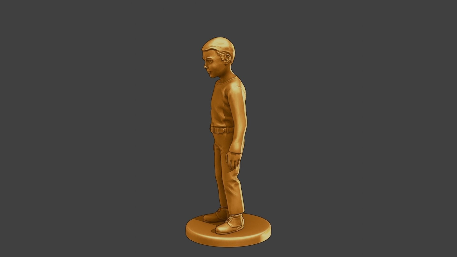 ww2 Casual Boy CB1 001 3D print model_3