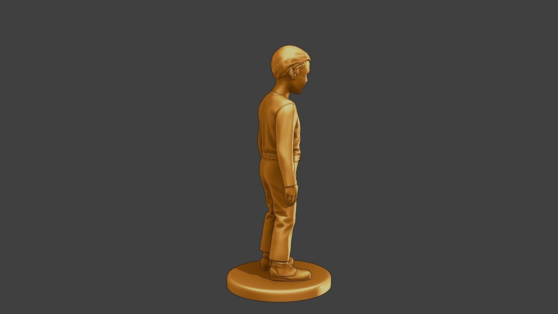 ww2 Casual Boy CB1 001 3D print model_8