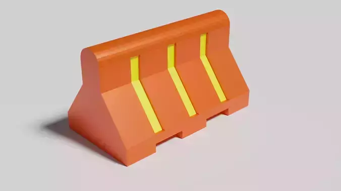 Plastic Barriers Traffic