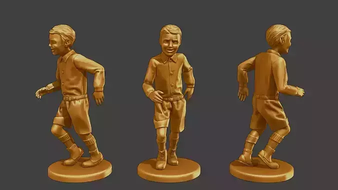 ww2 Casual Boy CB1 003 3D print model
