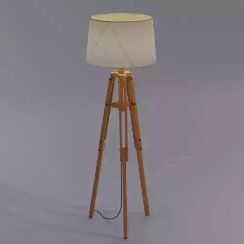 Tripod floor lamp