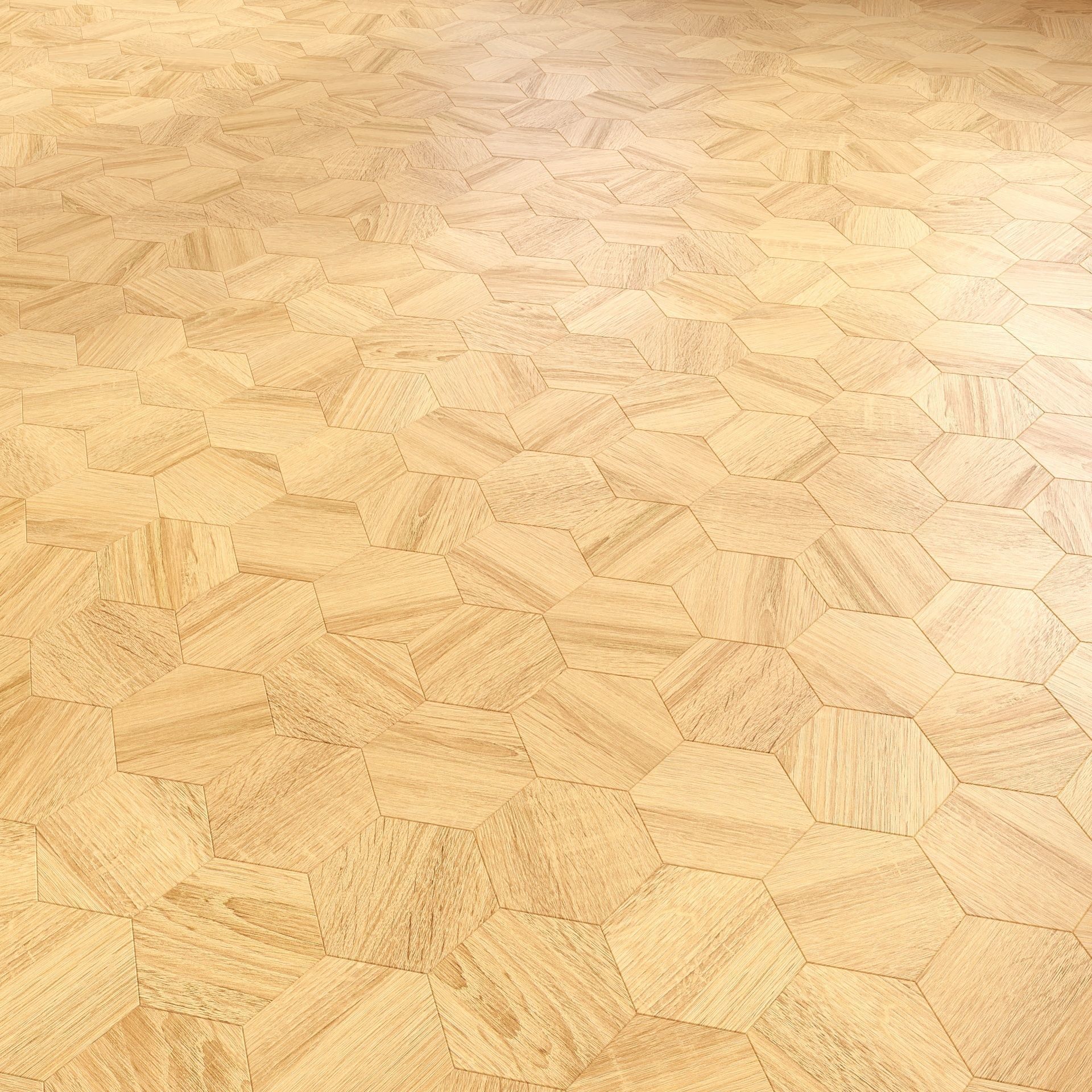 Parquet - Laminate - Wooden floor 3D model_2