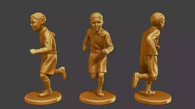 ww2 Casual Boy CB1 004 3D print model
