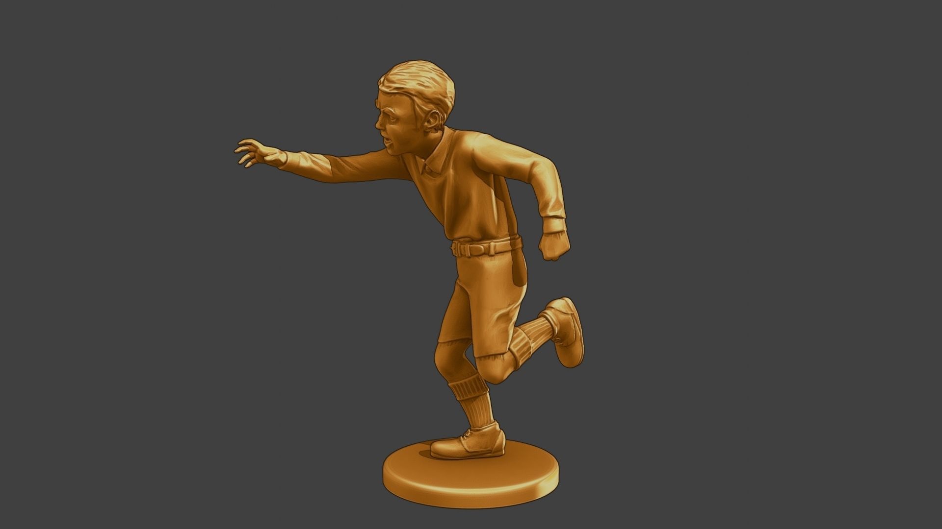 ww2 Casual Boy CB1 006 3D print model_3