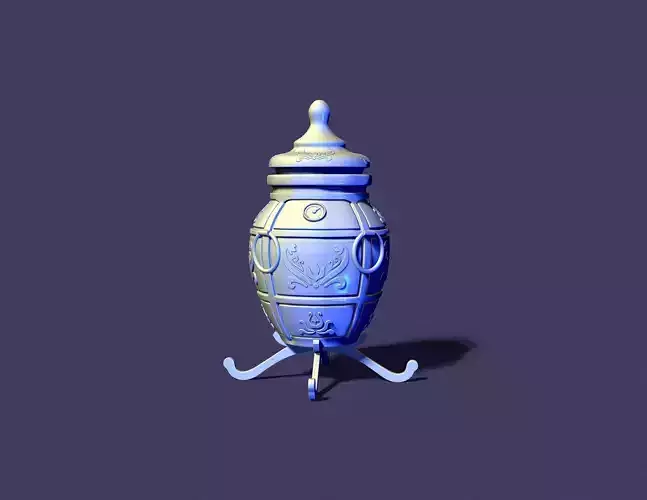 tandoor - a box for casting 3D print model