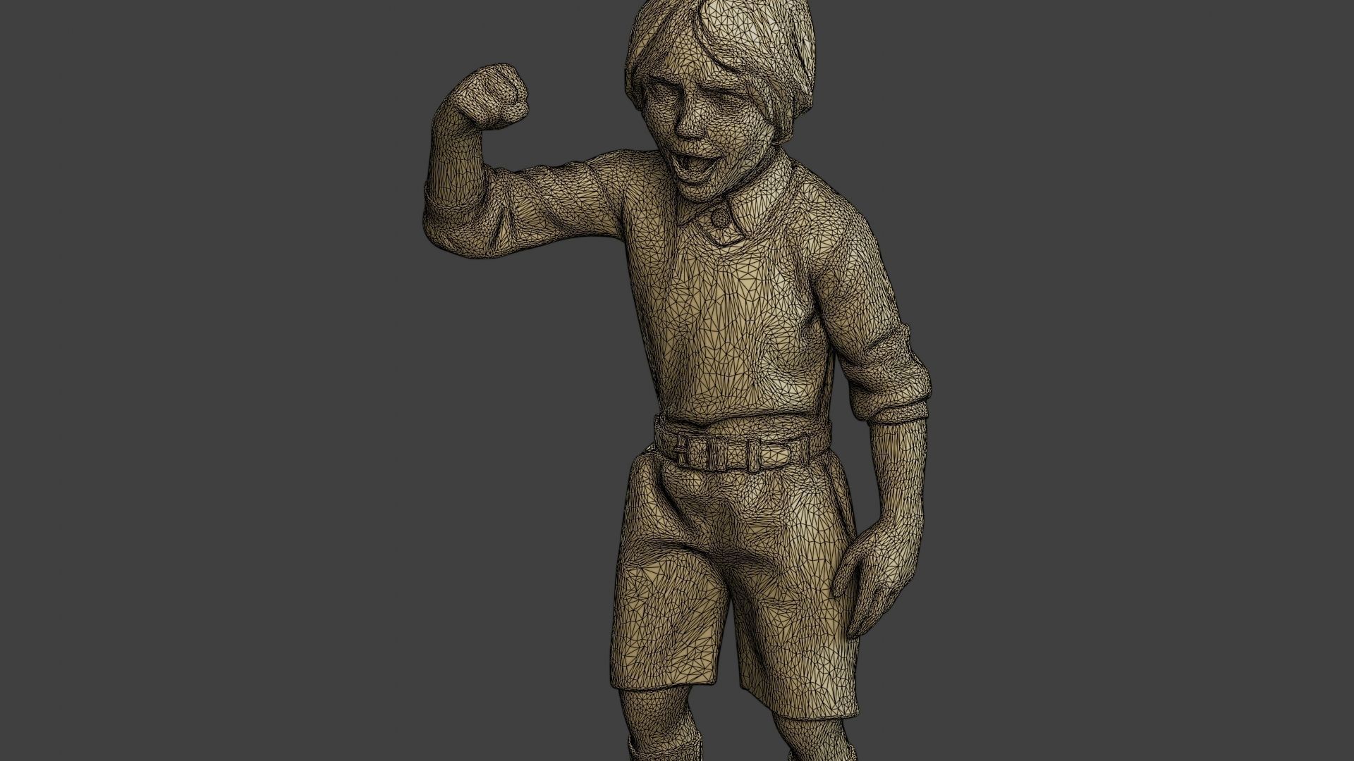 ww2 Casual Boy CB1 007 3D print model_12