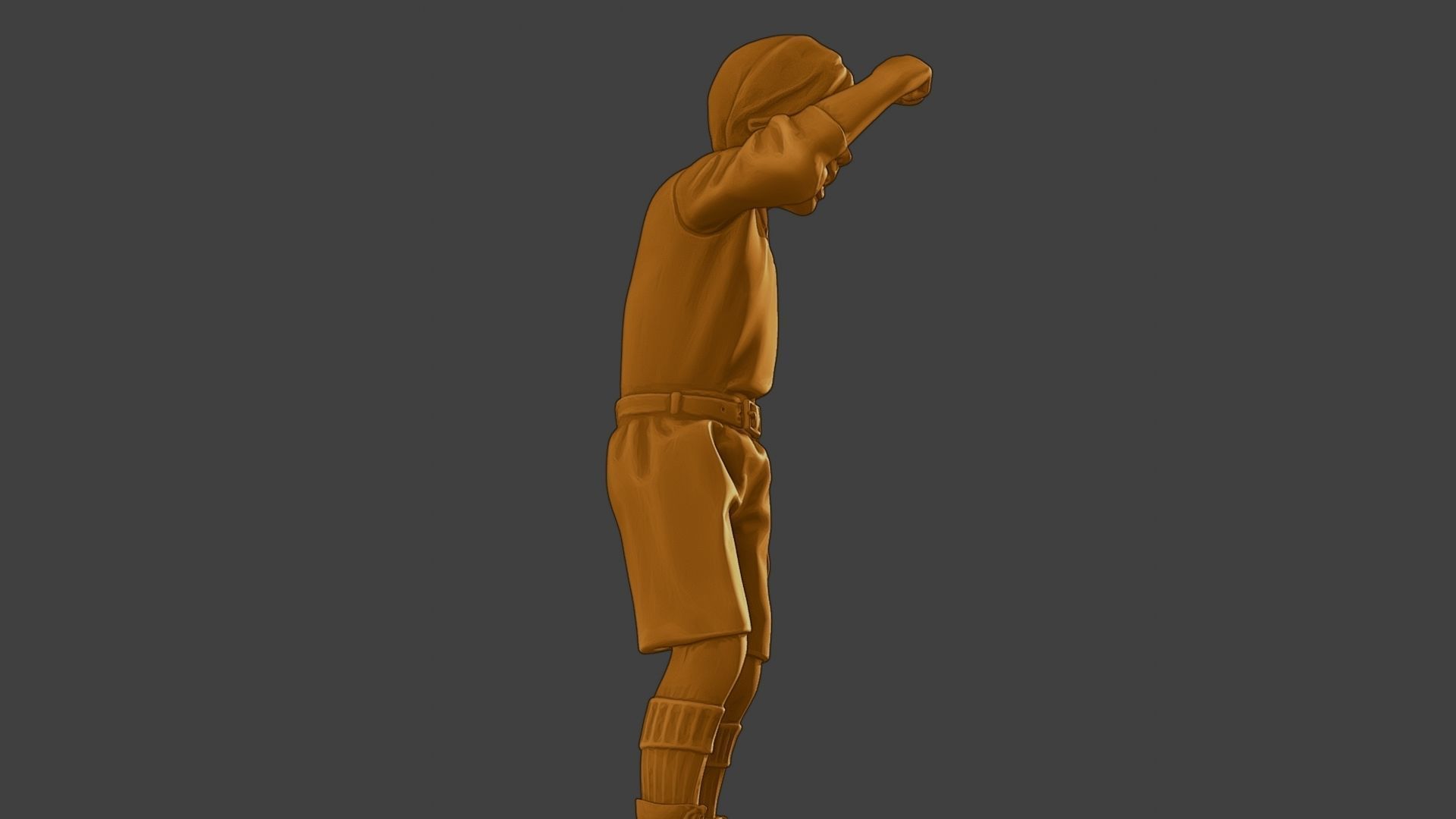 ww2 Casual Boy CB1 007 3D print model_29