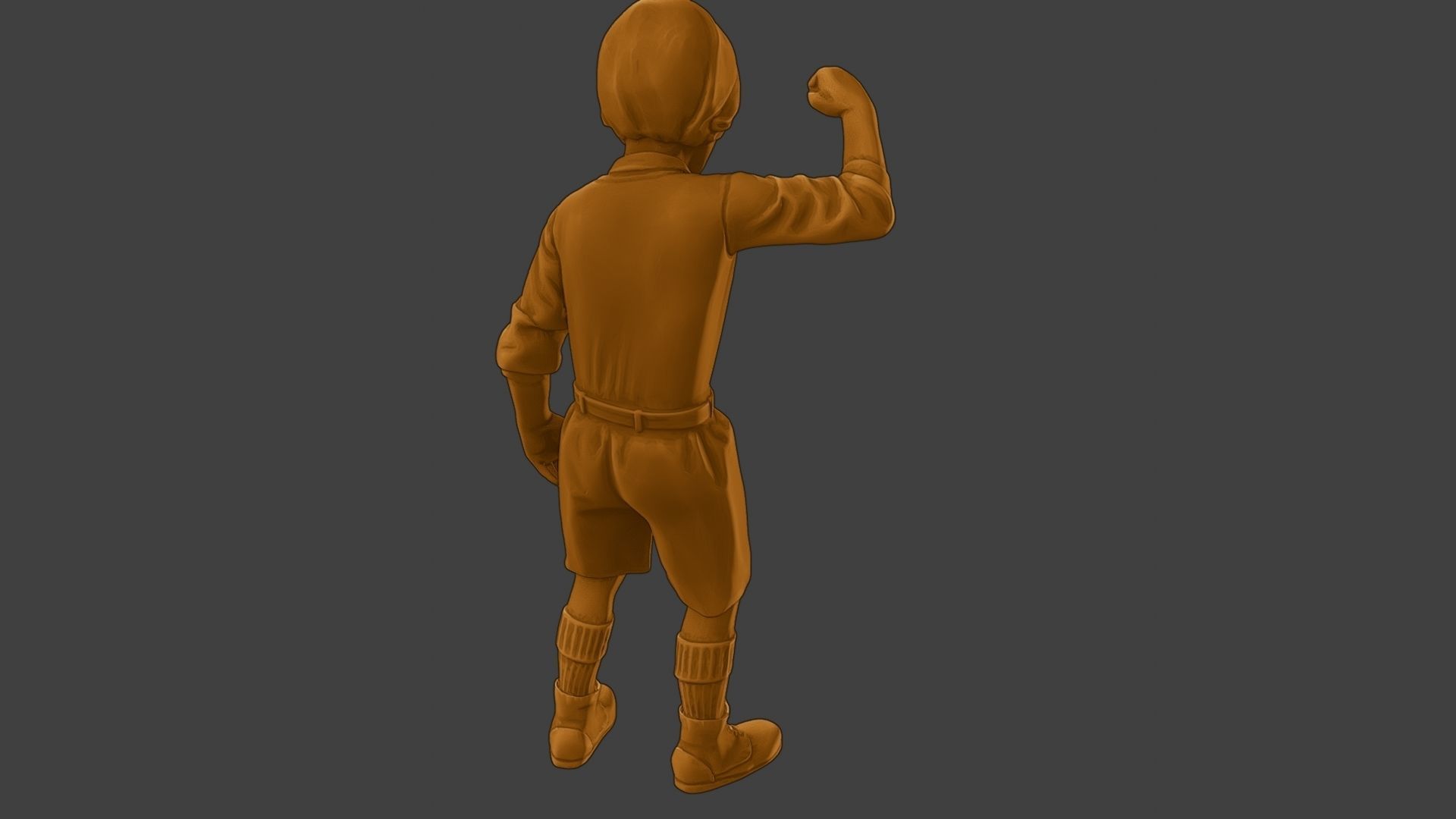 ww2 Casual Boy CB1 007 3D print model_24