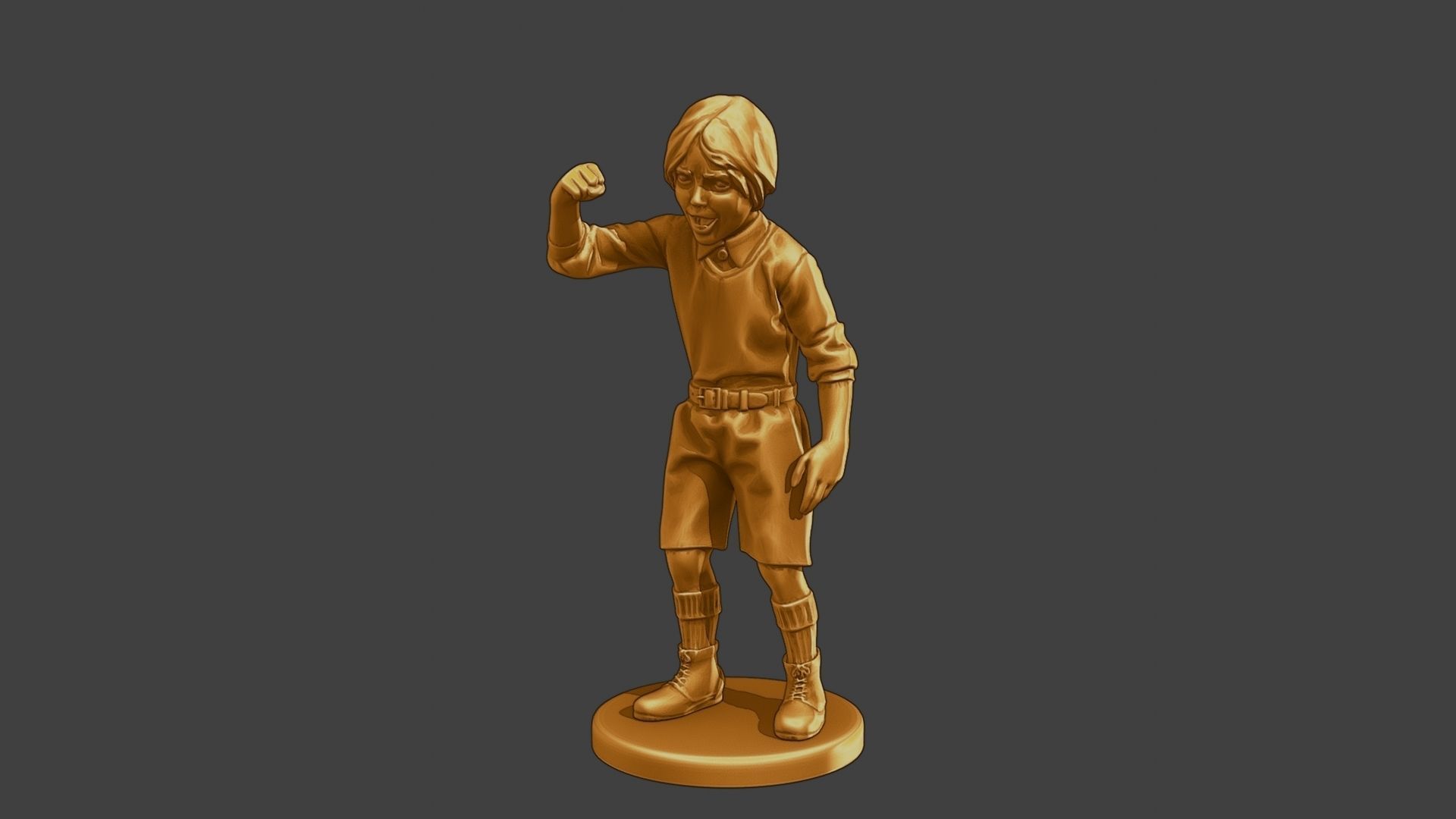 ww2 Casual Boy CB1 007 3D print model_2