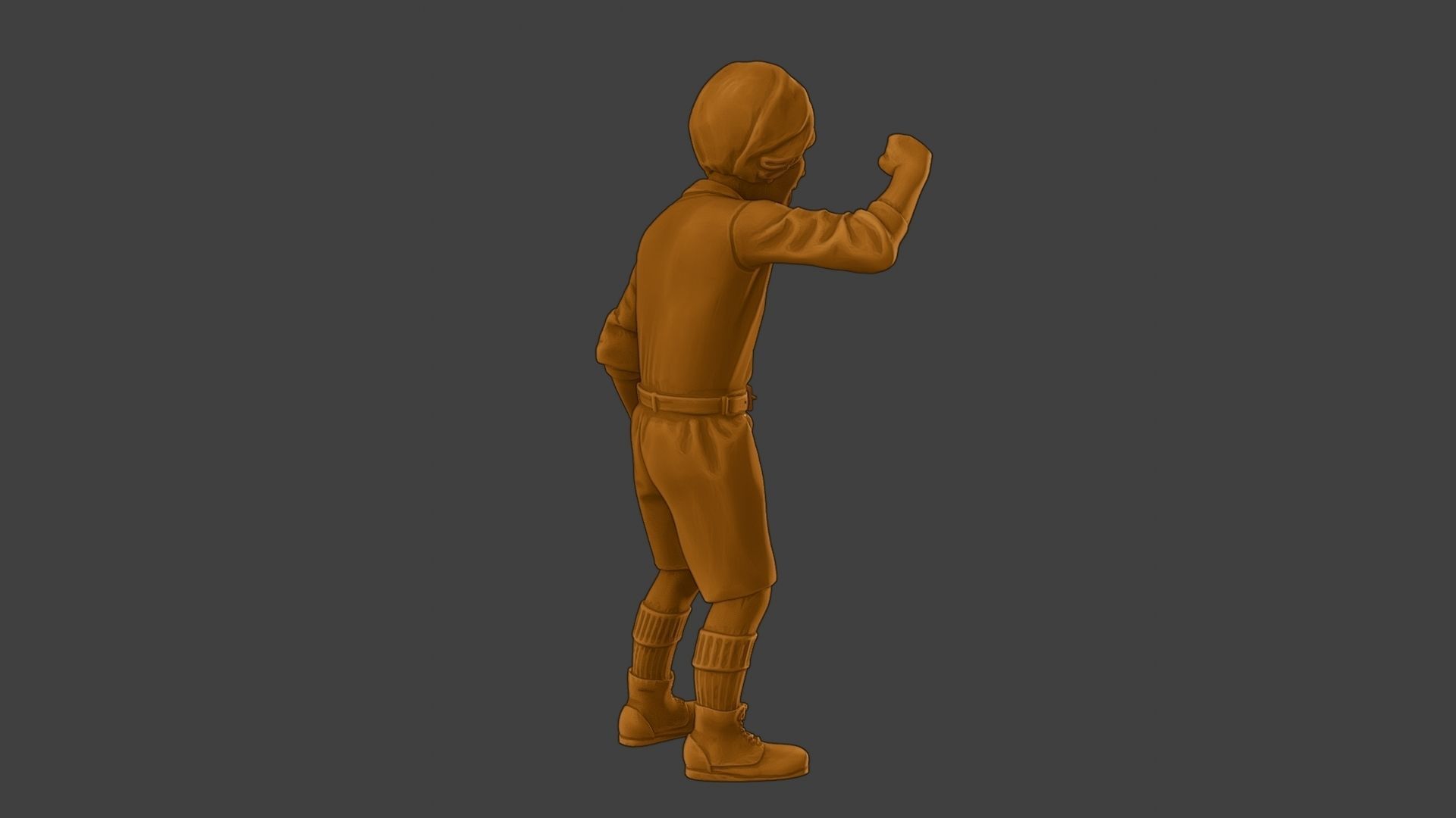 ww2 Casual Boy CB1 007 3D print model_31