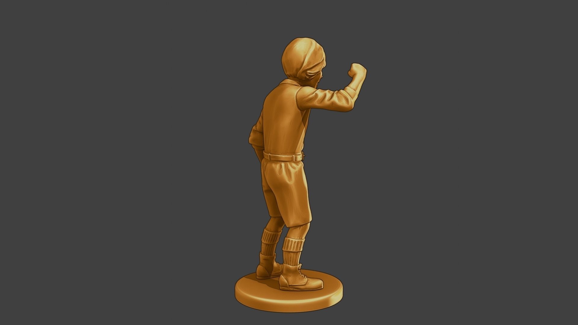 ww2 Casual Boy CB1 007 3D print model_8