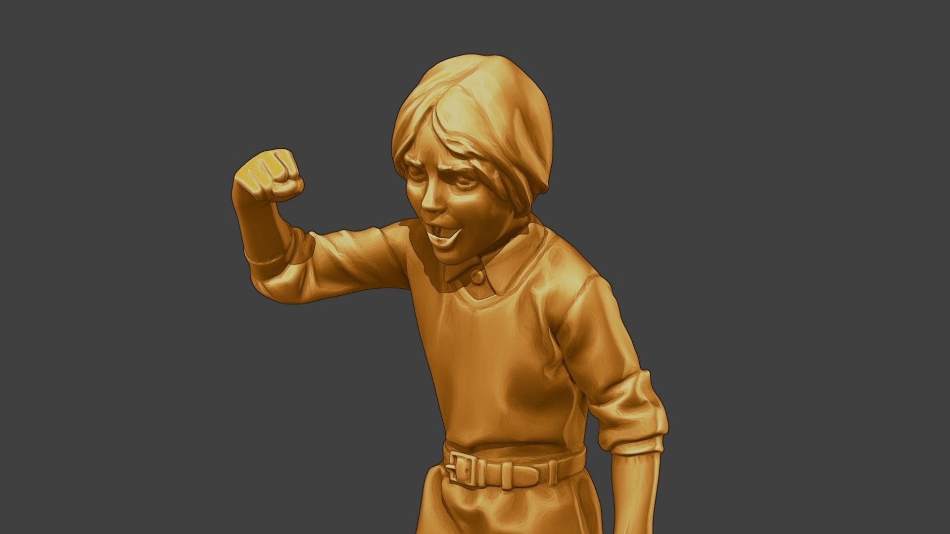 ww2 Casual Boy CB1 007 3D print model_18