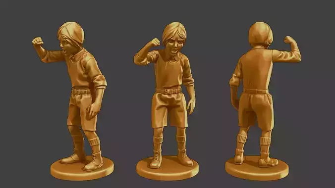 ww2 Casual Boy CB1 007 3D print model