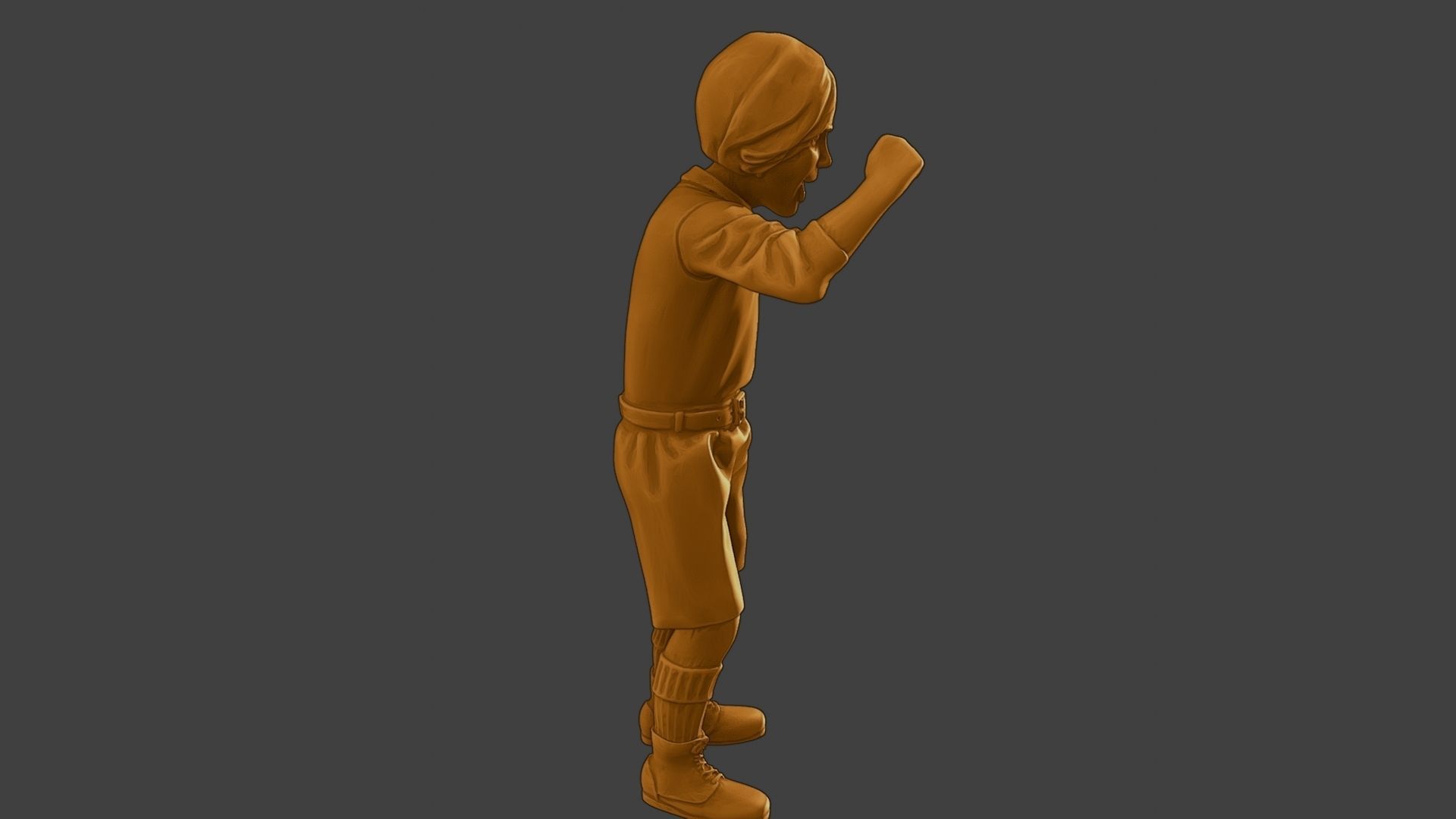 ww2 Casual Boy CB1 007 3D print model_30