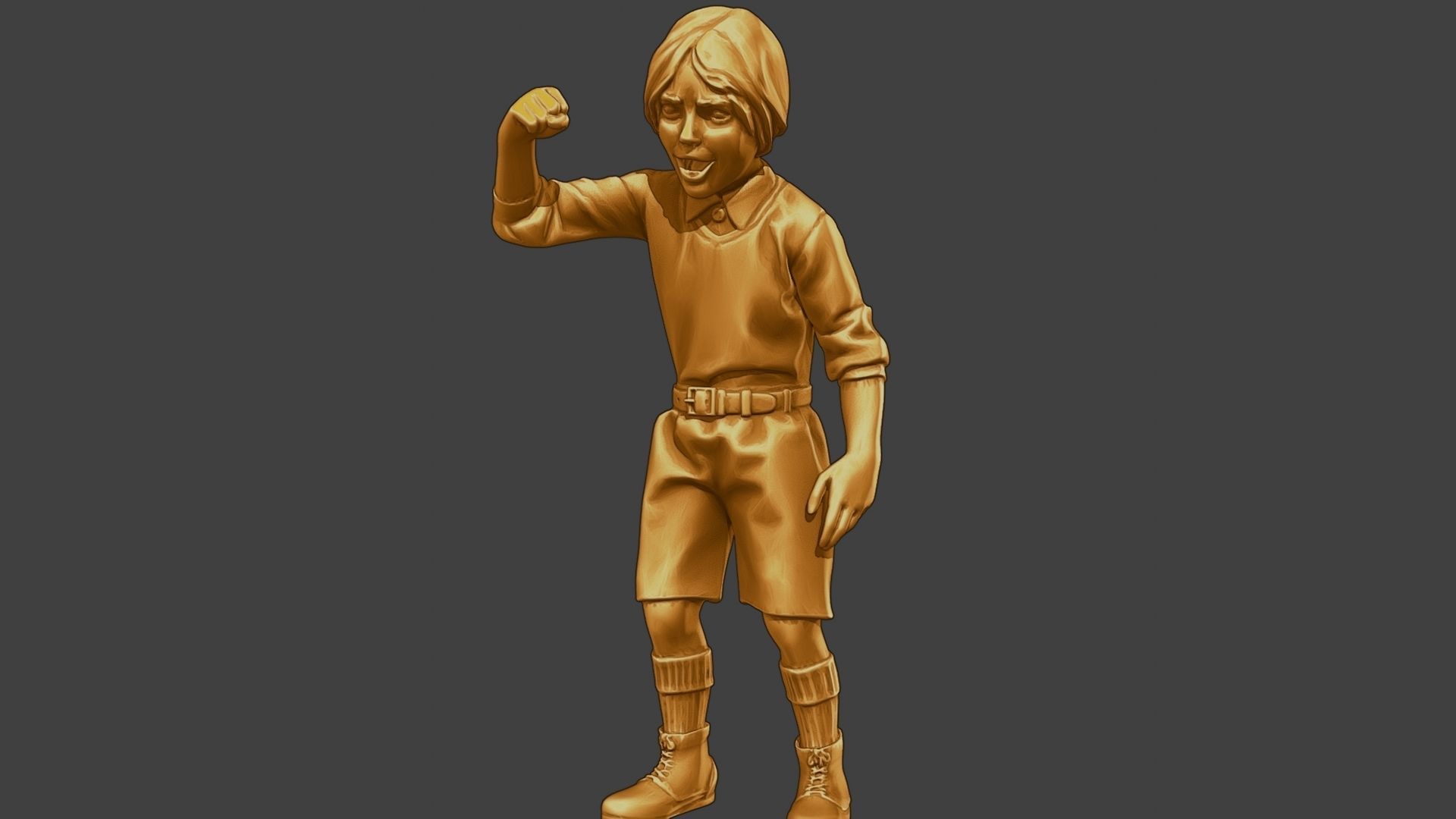 ww2 Casual Boy CB1 007 3D print model_27