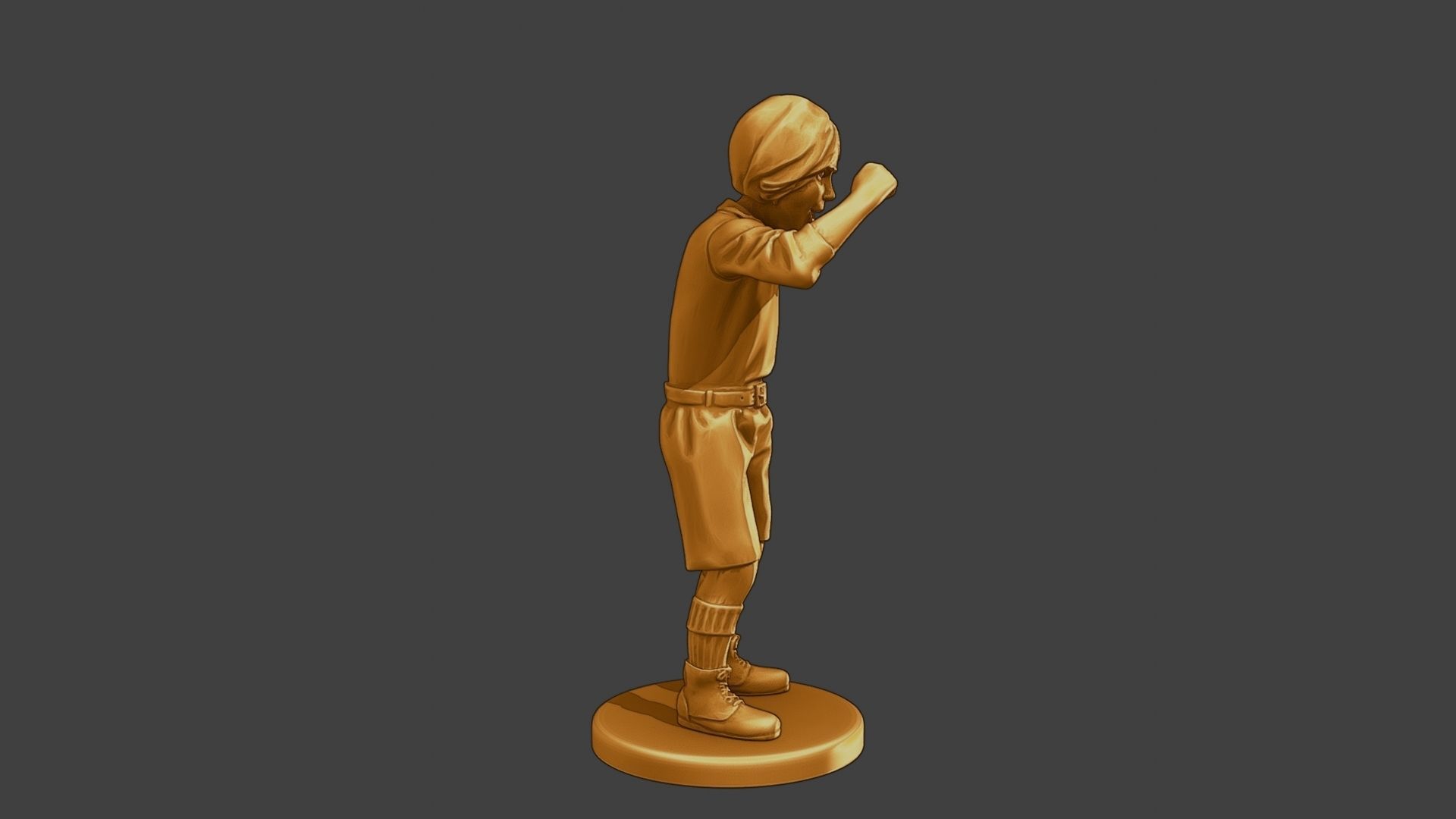 ww2 Casual Boy CB1 007 3D print model_9