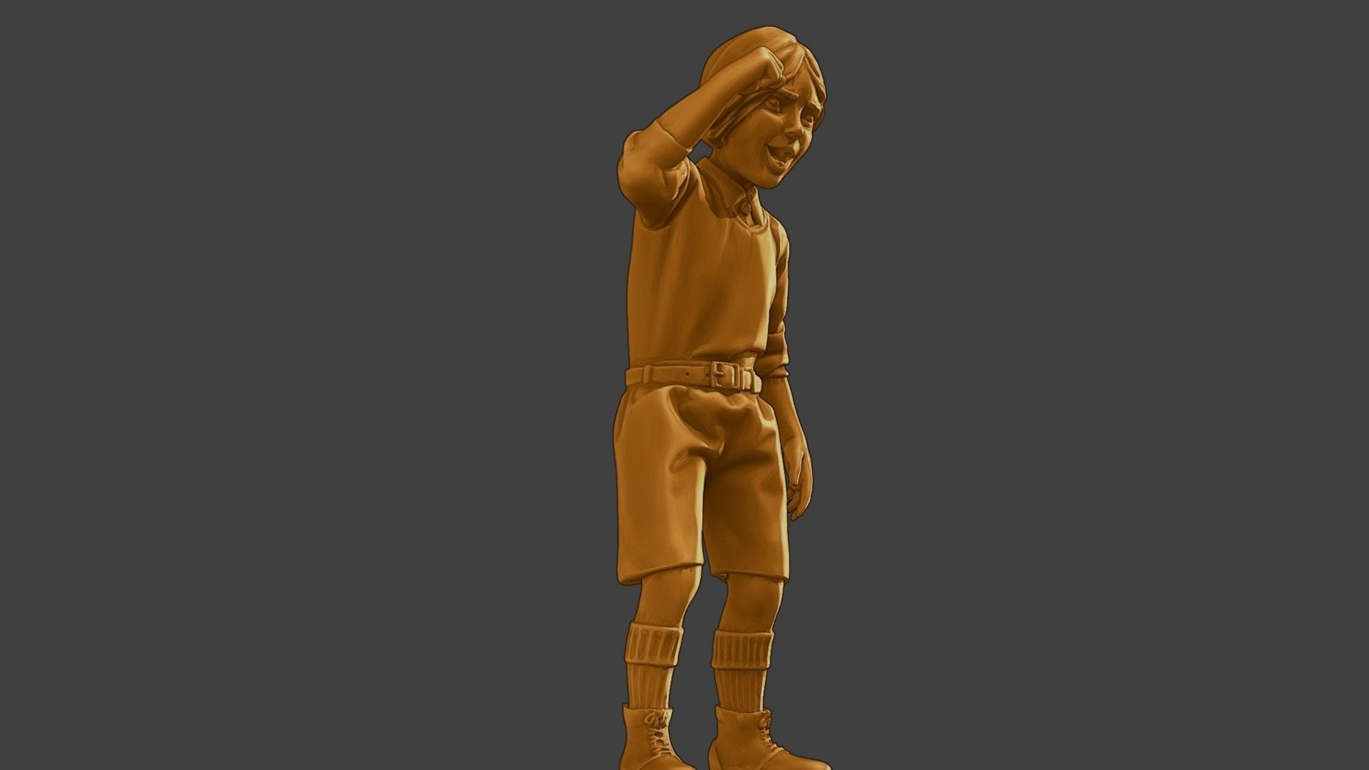 ww2 Casual Boy CB1 007 3D print model_13
