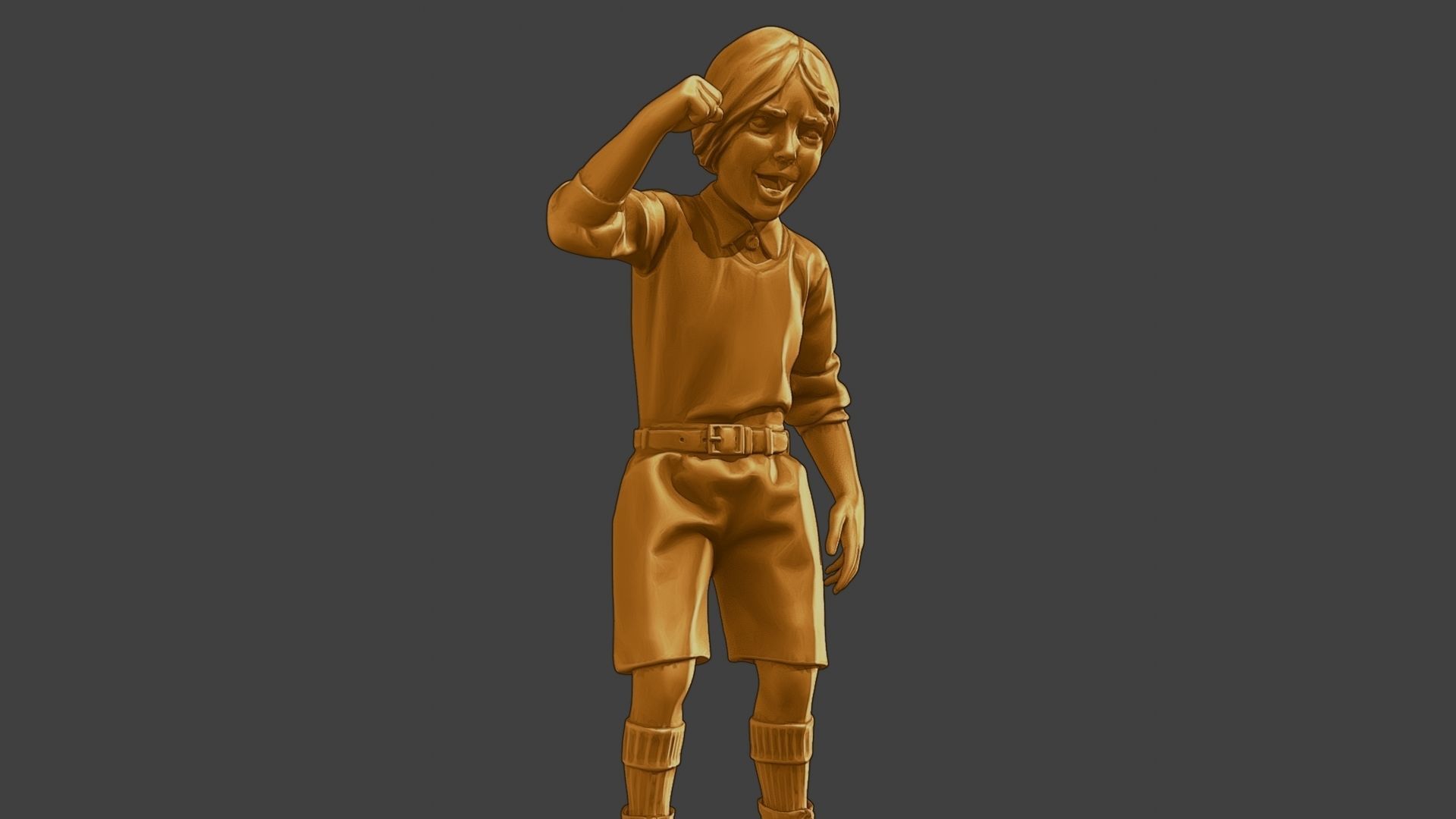 ww2 Casual Boy CB1 007 3D print model_28