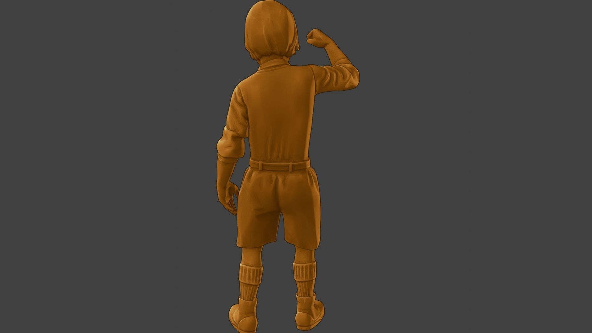 ww2 Casual Boy CB1 007 3D print model_25