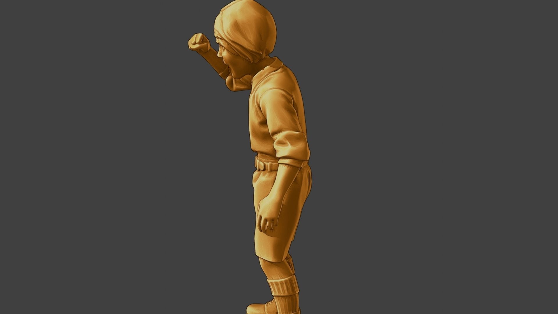 ww2 Casual Boy CB1 007 3D print model_26