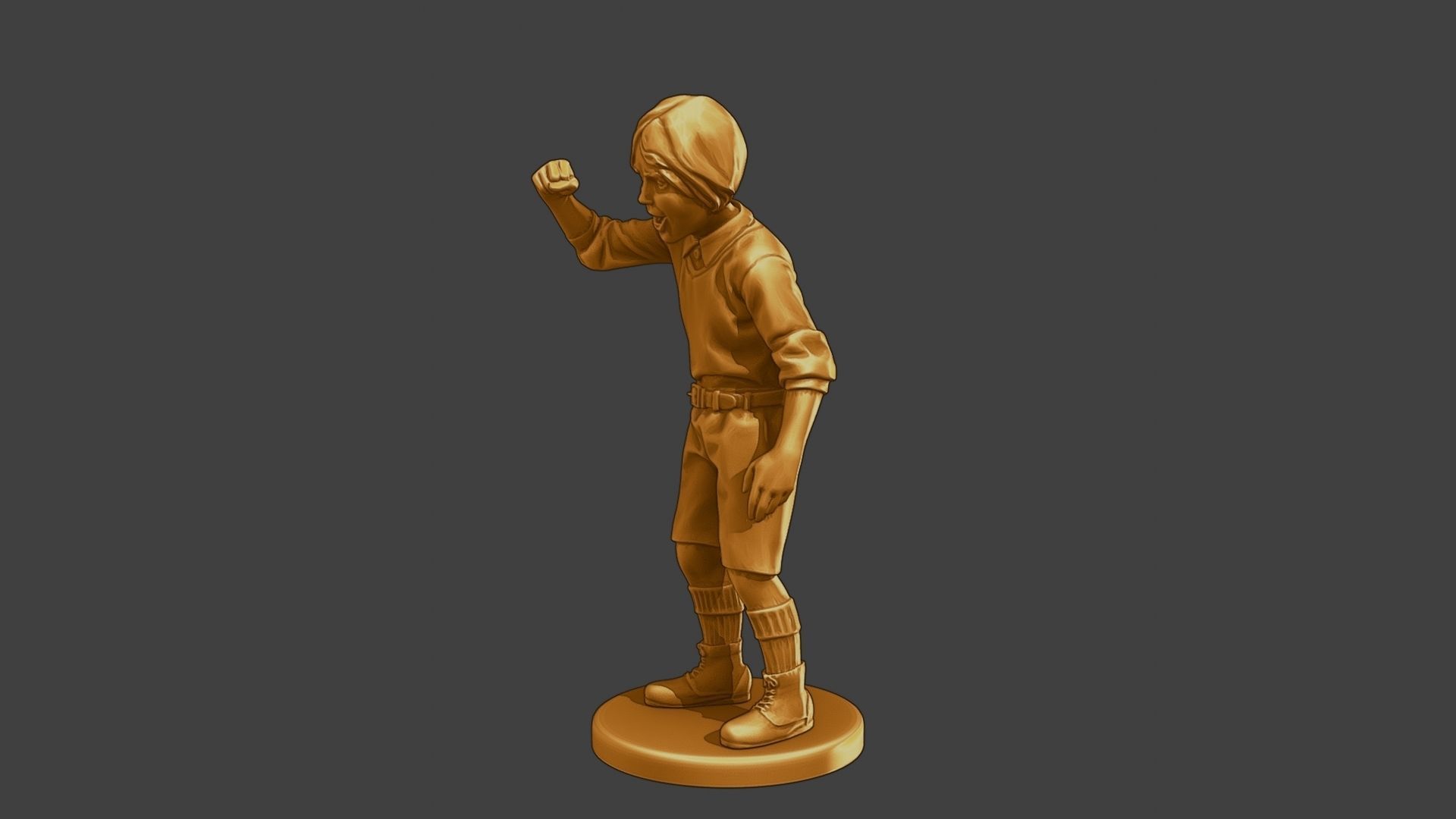ww2 Casual Boy CB1 007 3D print model_3