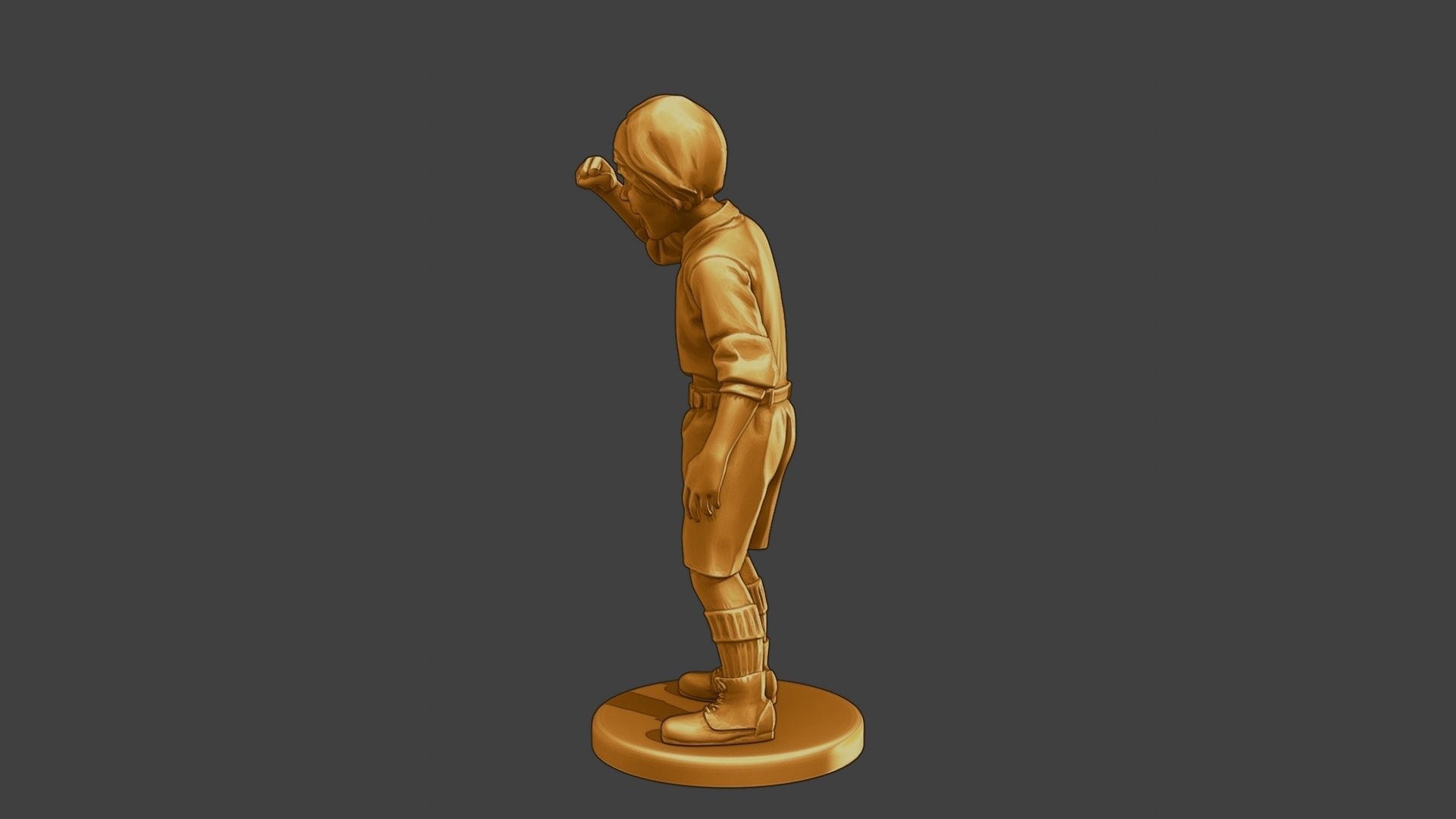 ww2 Casual Boy CB1 007 3D print model_4