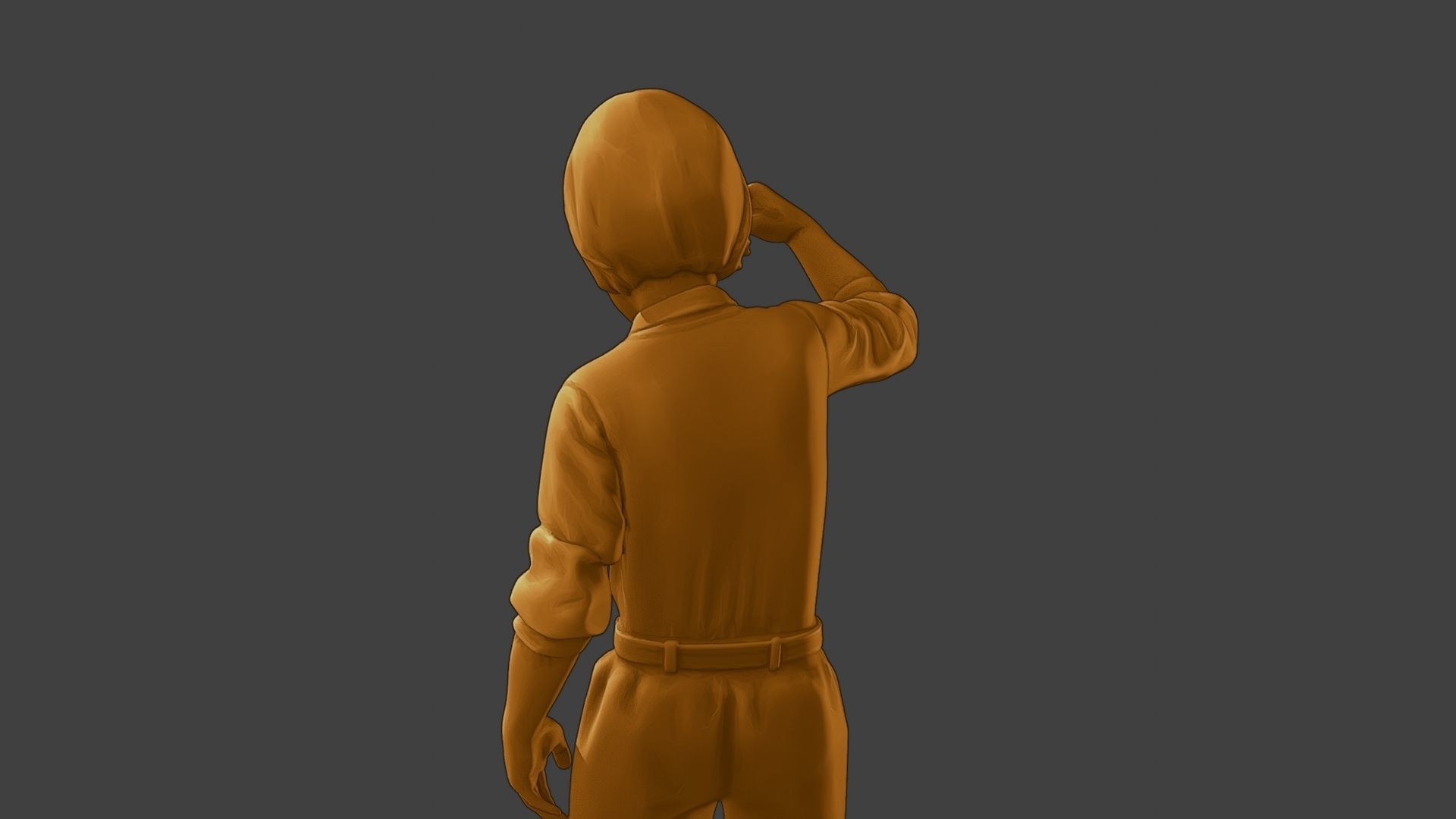 ww2 Casual Boy CB1 007 3D print model_21
